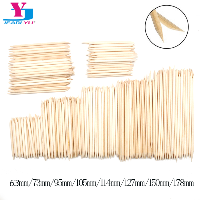 Contour Palette Stick - 50/100 Pcs/Lot Wood Stick Cuticle Remover