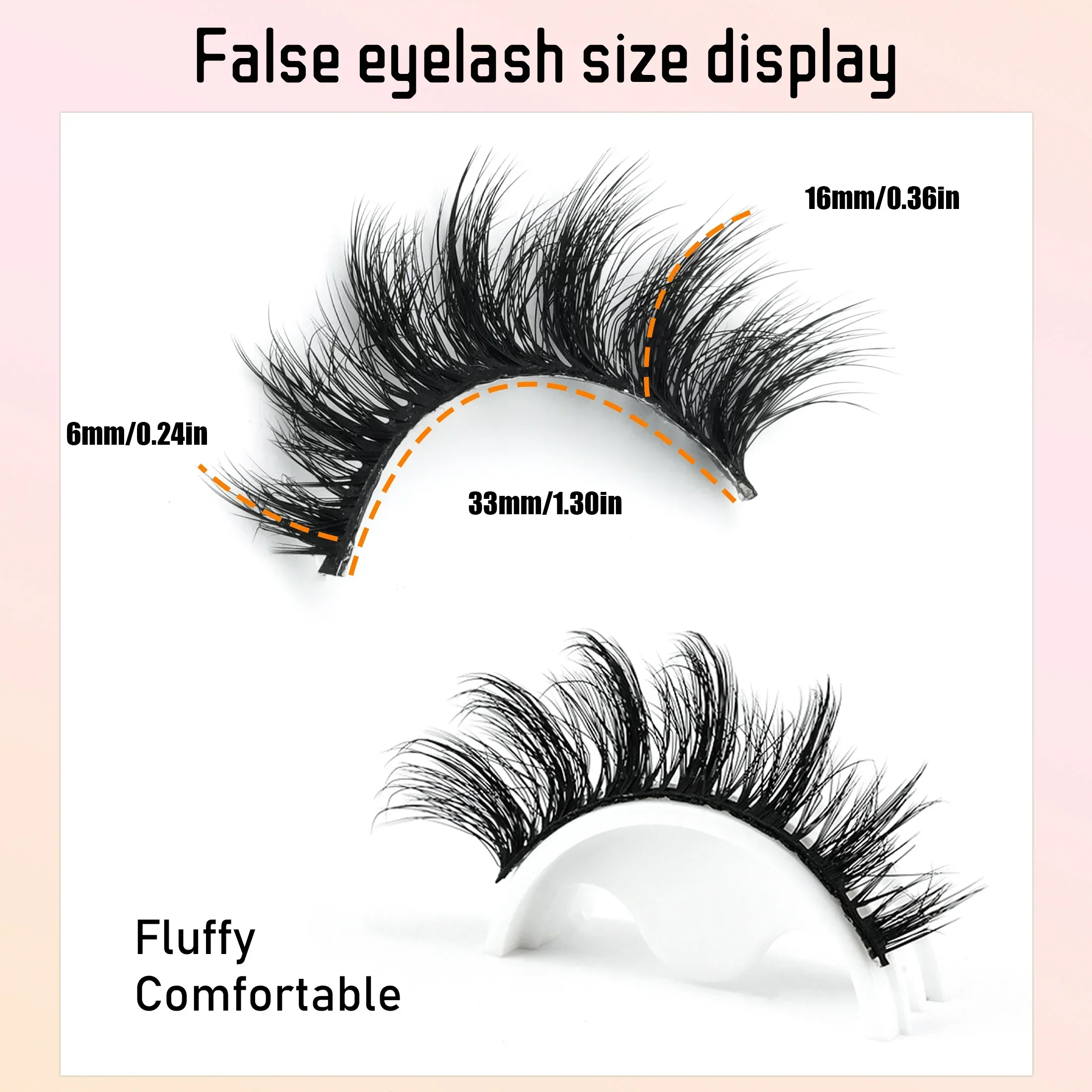 5 Pairs Cat Eye 8D Russian Vol - Beauty Makeup Women recension och pris