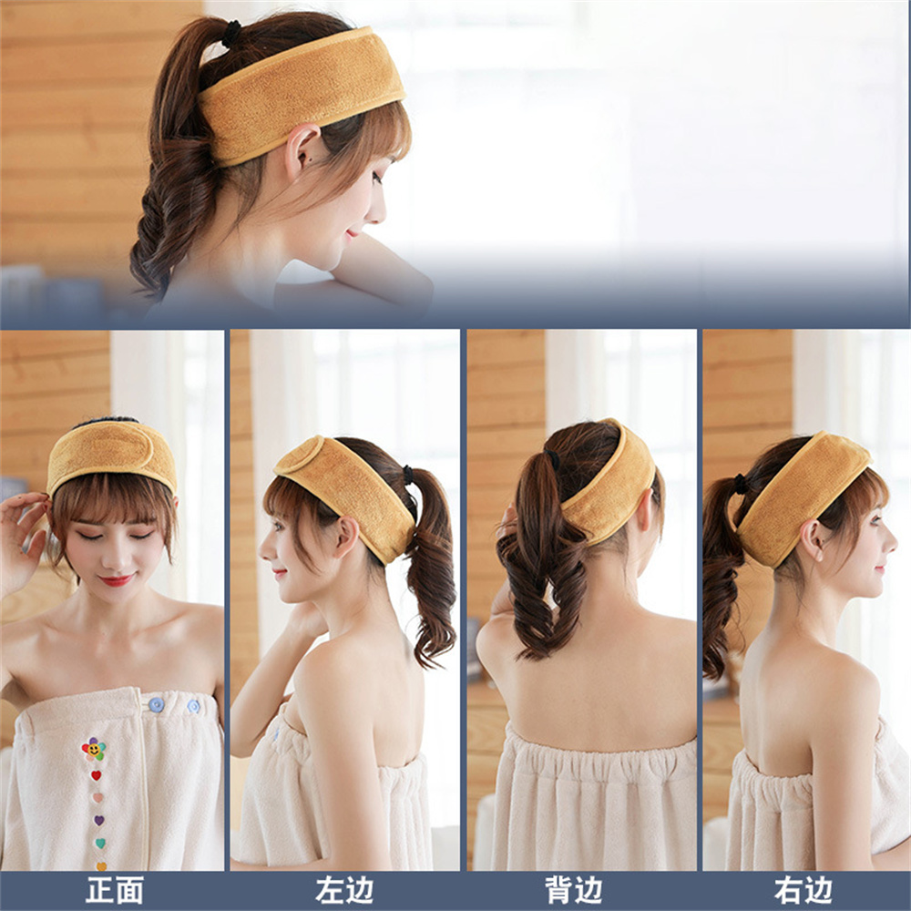 Adjustable Wide Hairband Yoga  - Beauty Makeup Women recension och pris